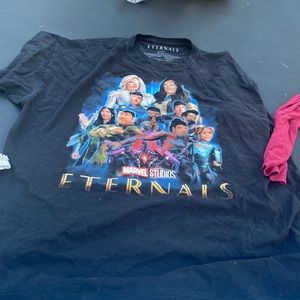 It’s a very comfortable shirt and is marvel shirt and it’s very cool shirt.